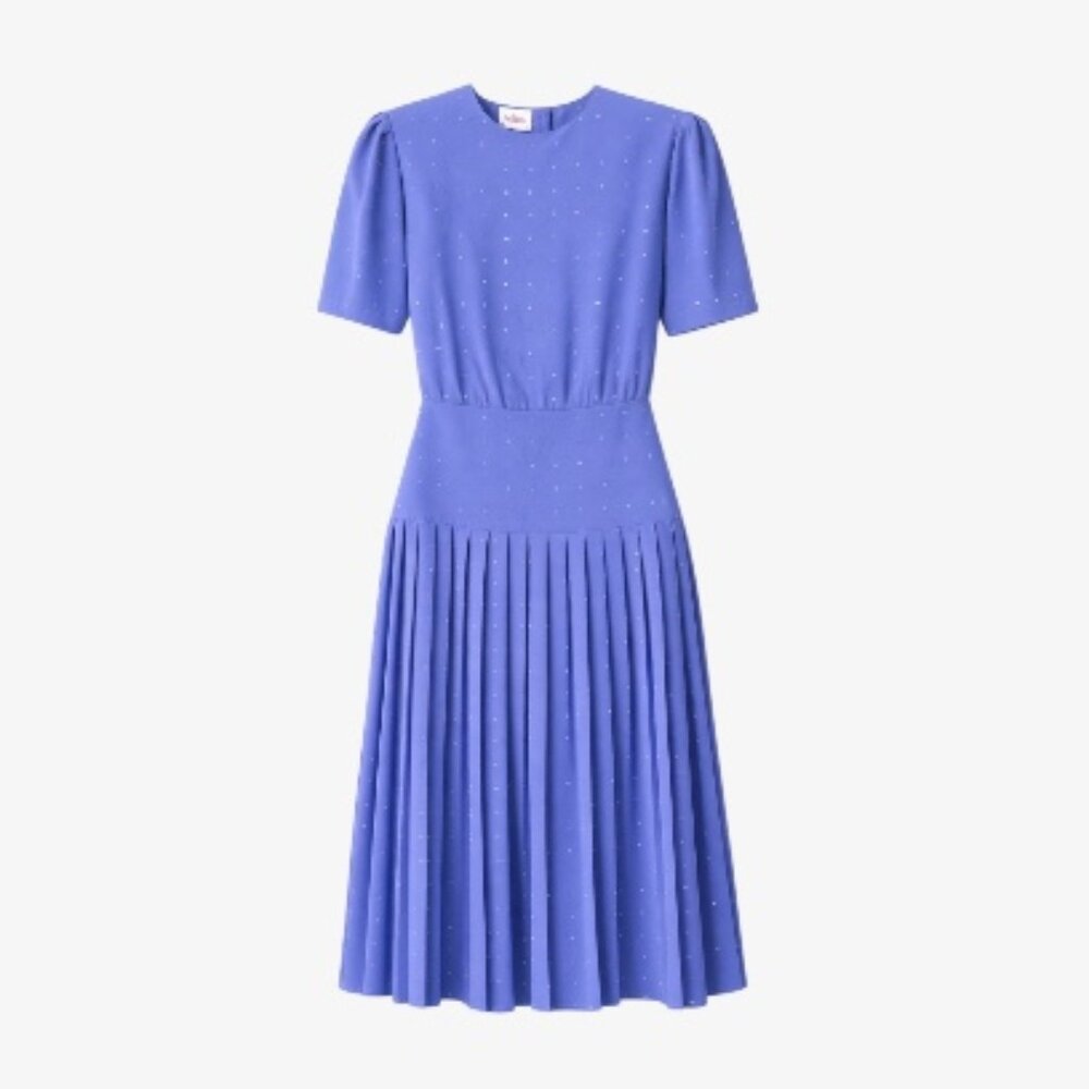 Vintage 80's pleated dress